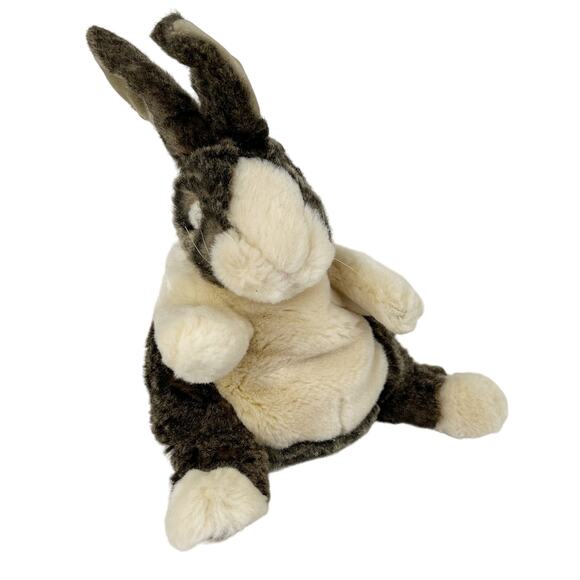 Folkmanis Puppets Baby Dutch Rabbit Bunny 10" - Picture 2 of 11